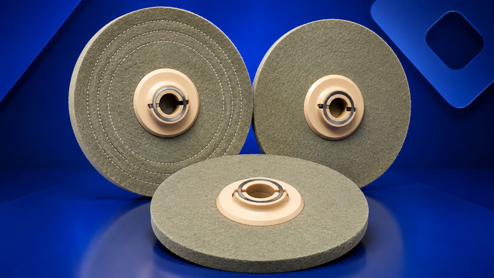 Cepillos de Discos de Paño de Fieltro